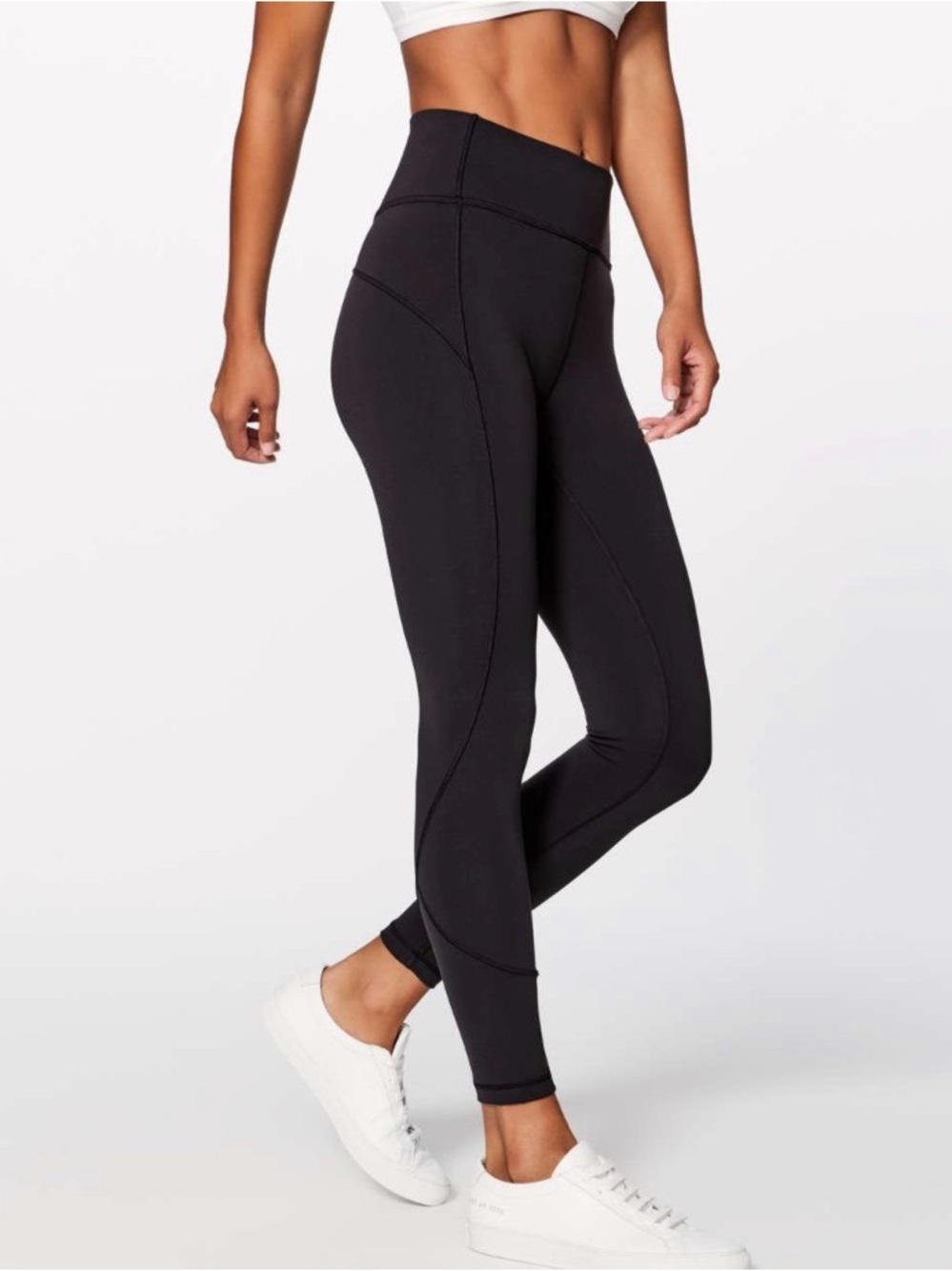 Lululemon In Movement 7/8 Tight *Everlux 25" Black Size 6 Leggings